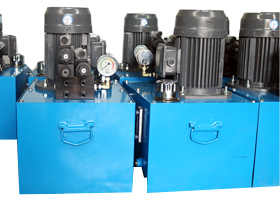 立式液壓系統成品區