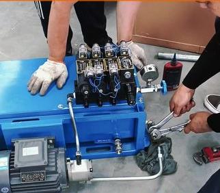  國立液壓，小型液壓站開始制作。有需要，歡迎咨詢